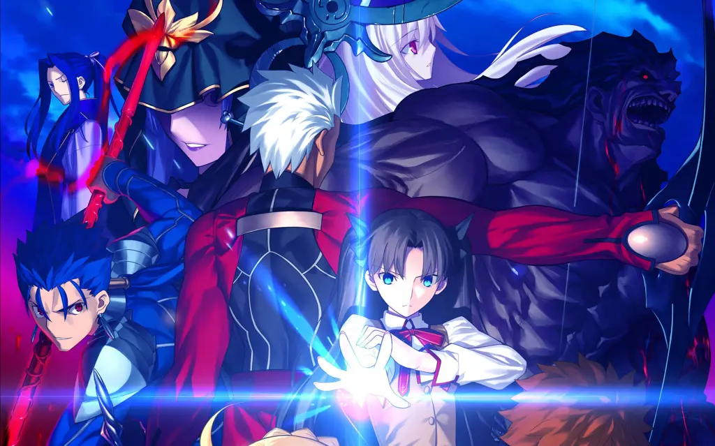 Screenshot Anime Fate Stay Night Unlimited Blade Works