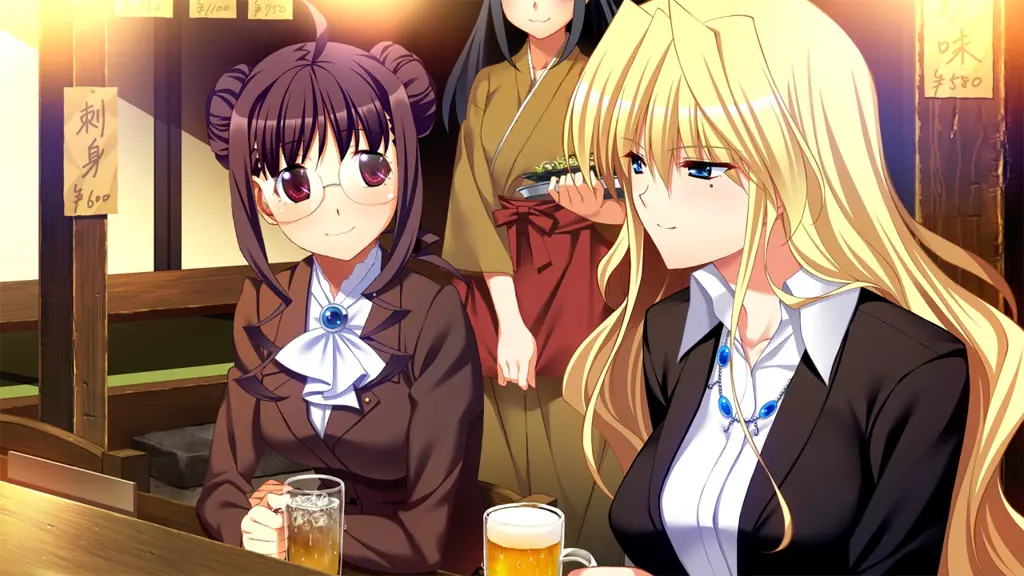 Gambar screenshot anime Grisaia no Rakuen