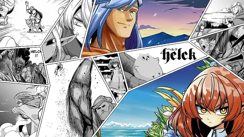 Adegan anime Helck