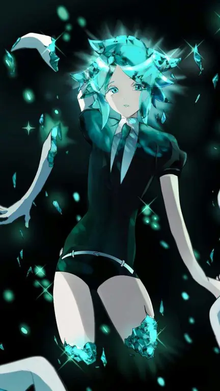 Gambar cuplikan anime Houseki no Kuni