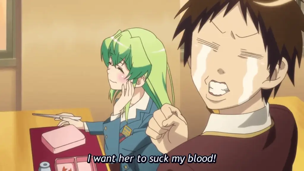 Cuplikan anime Jitsu wa Watashi wa