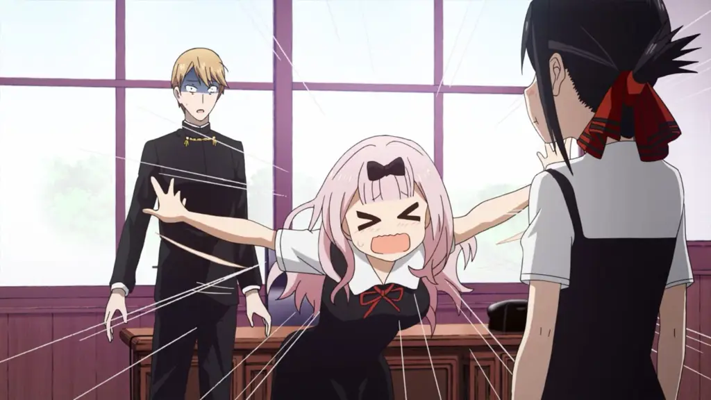 Gambar adegan anime Kaguya Sama Season 1