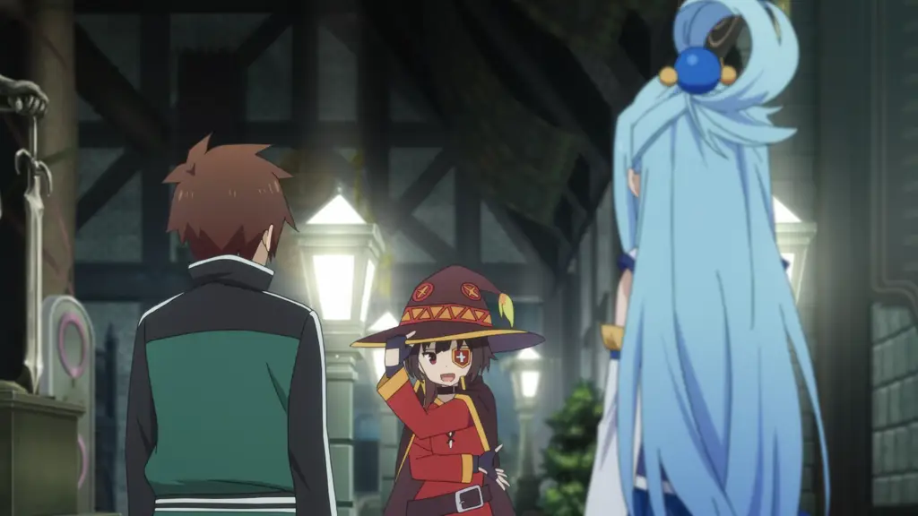 Screenshot adegan anime KonoSuba