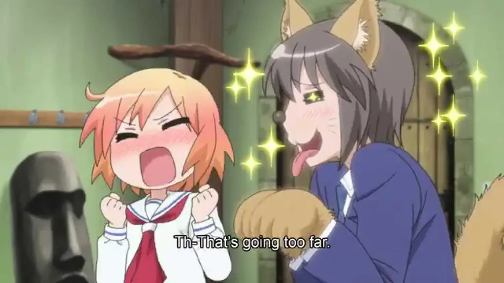 Adegan Menarik dari Anime Kotoura-san Gambar adegan menarik dari anime Kotoura-san