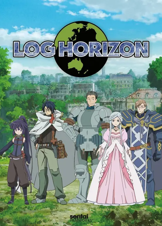 Gambar adegan menarik dari anime Log Horizon