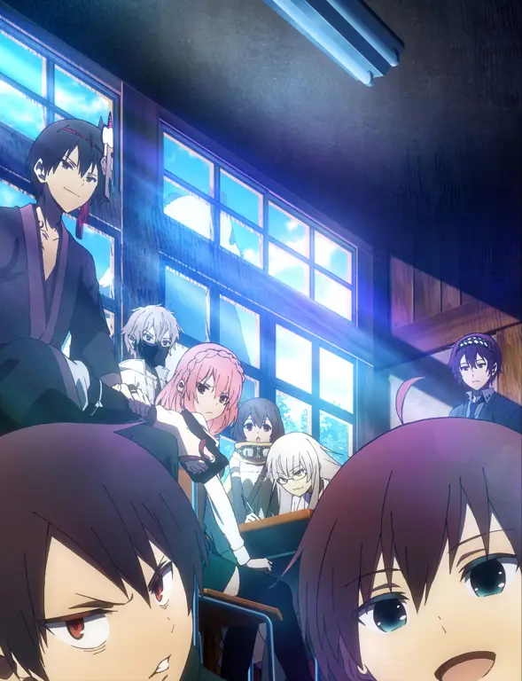 Screenshot adegan anime Nakanohito Genome