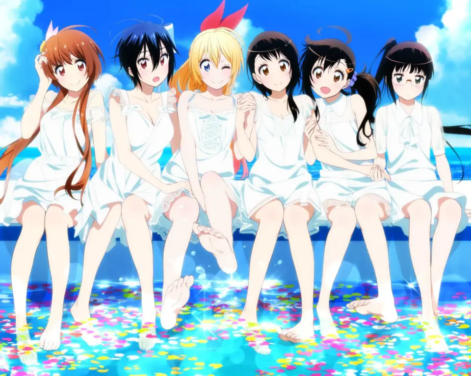 Gambar adegan menarik dari anime Nisekoi