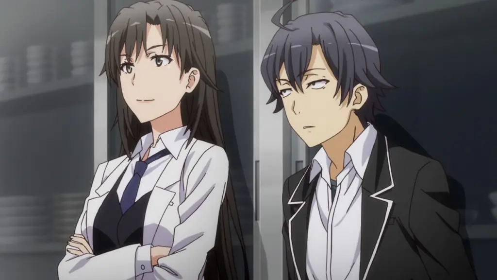 Gambar adegan menarik dari anime Oregairu