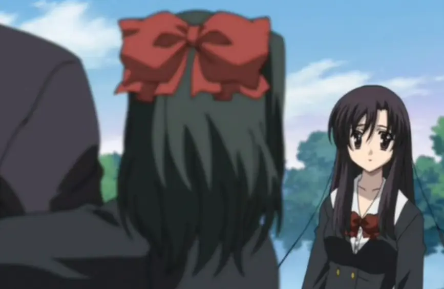 Screenshot adegan anime School Days