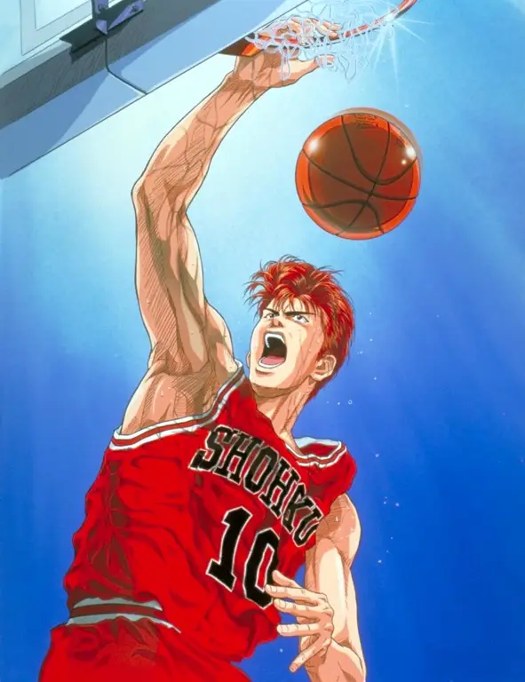 Cuplikan anime Slam Dunk