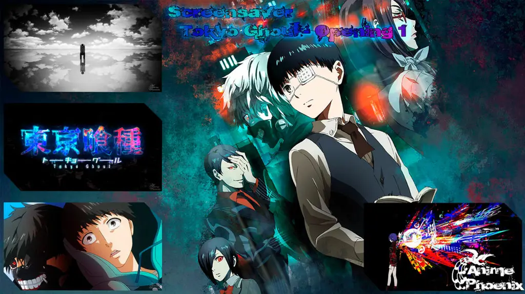 Gambar cuplikan adegan dari anime Tokyo Ghoul