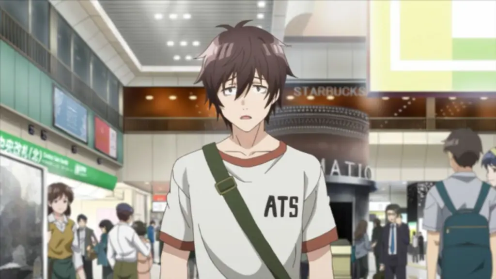 Screenshot dari anime Tomozaki-kun