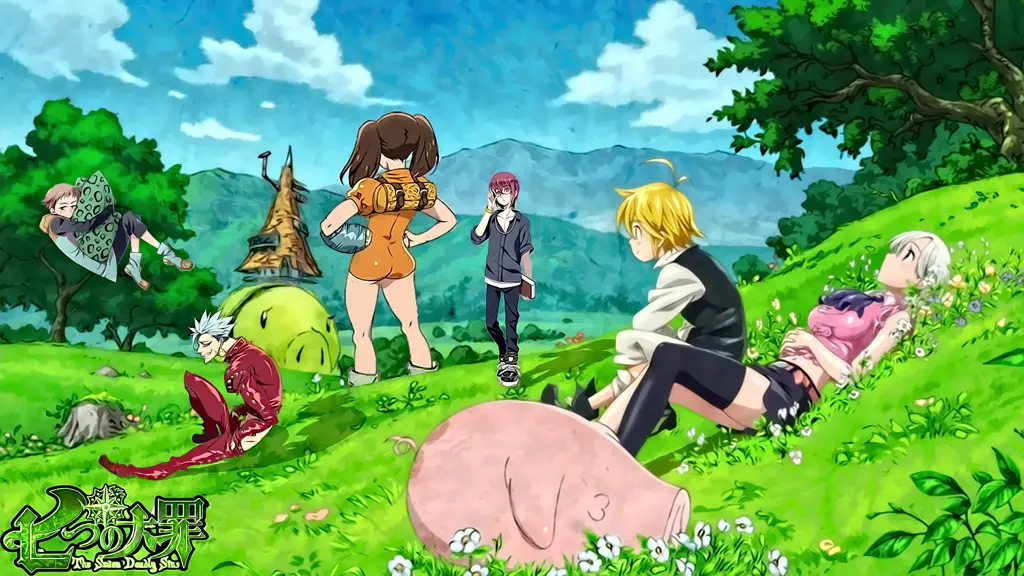 Adegan Menarik dari Anime Zangeroku Gambar adegan anime Sin Nanatsu no Taizai Zangeroku