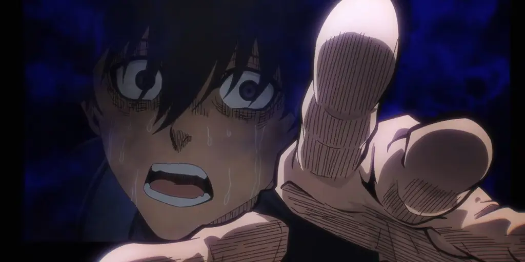 Adegan Menarik dari Blue Lock Episode 10 Gambar cuplikan Blue Lock Episode 10