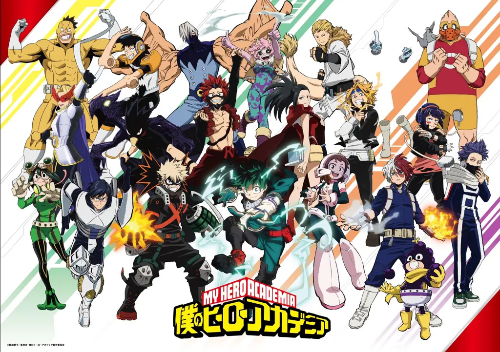 Gambar adegan dari anime My Hero Academia