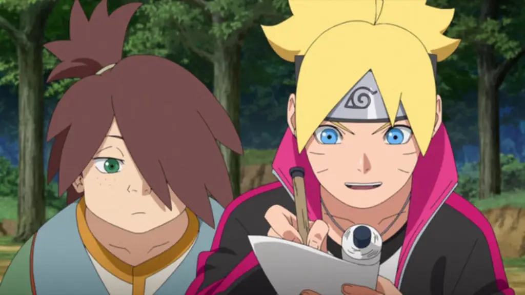 Gambar cuplikan adegan Boruto episode 194