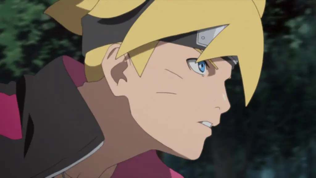 Screenshot adegan menarik dari Boruto episode 1