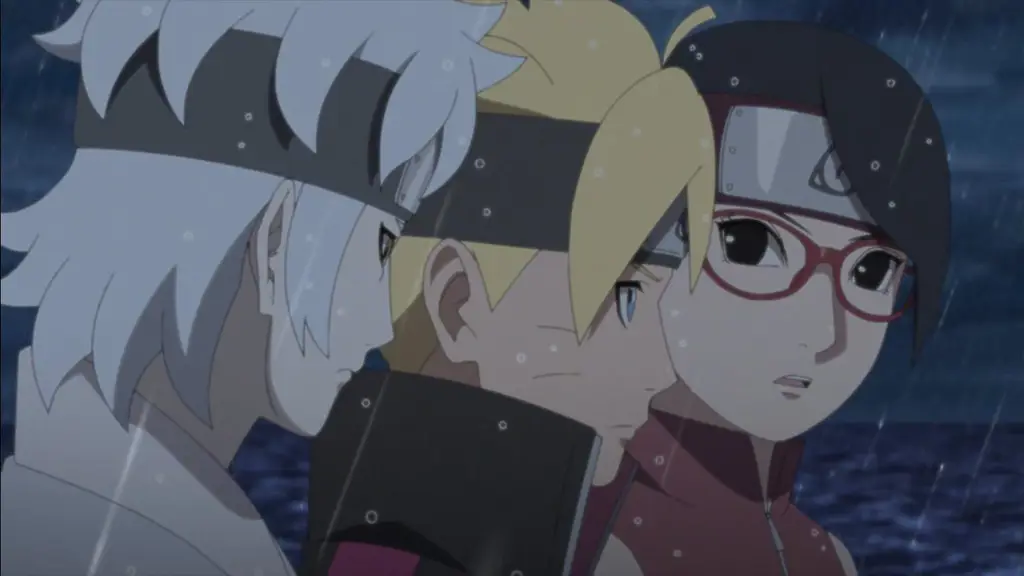 Gambar cuplikan adegan seru dari Boruto episode 25