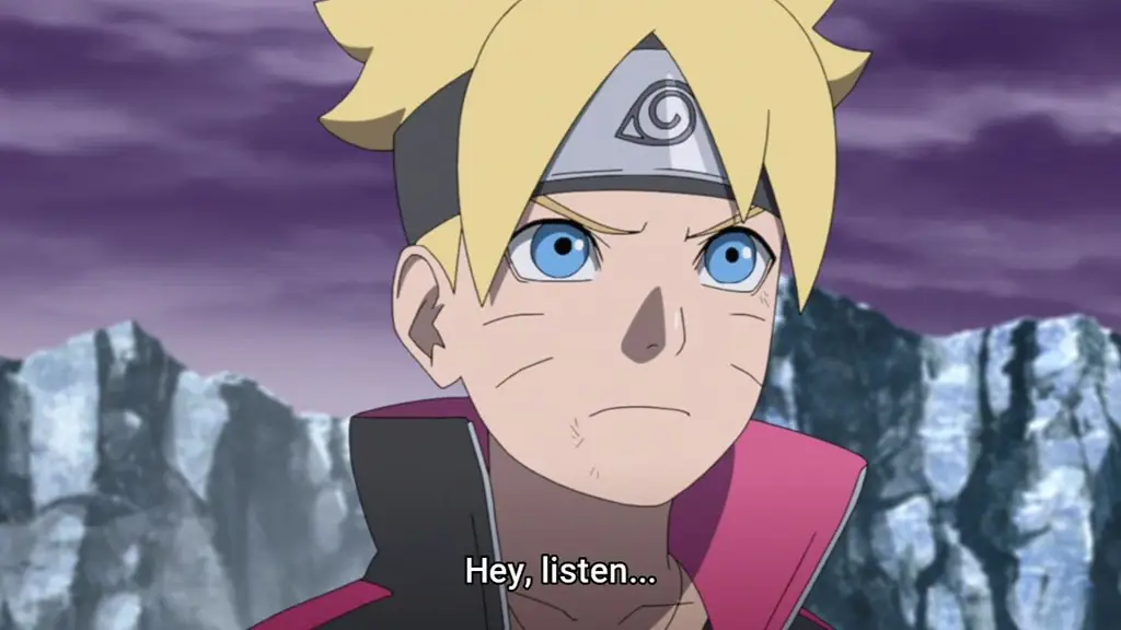 Cuplikan gambar dari Boruto episode 45