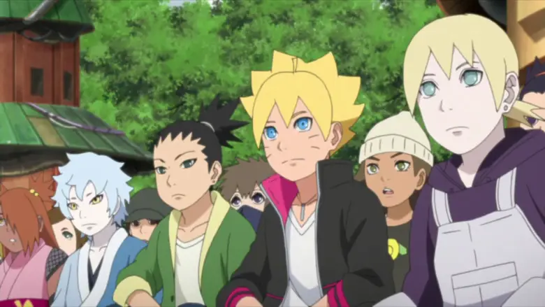 Gambar cuplikan adegan dari Boruto episode 51