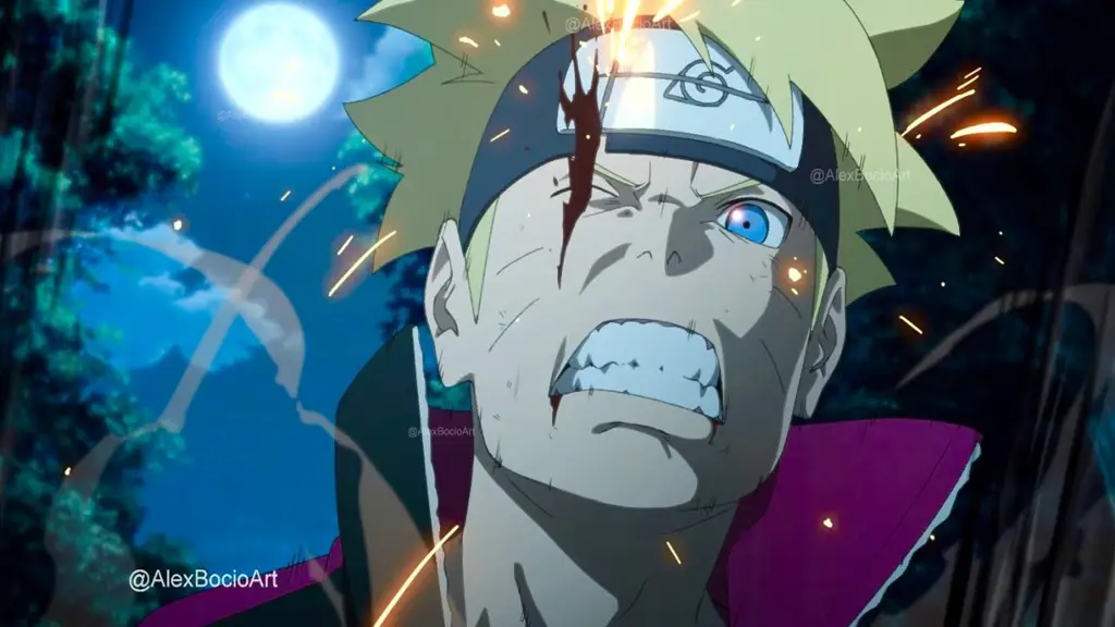 Gambar cuplikan dari episode 78 Boruto