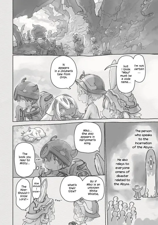 Ilustrasi dari Made in Abyss Chapter 63