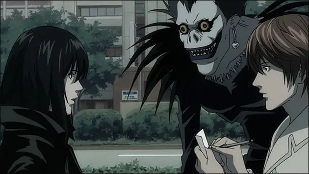 Adegan Menarik dari Death Note Screenshot adegan dari anime Death Note
