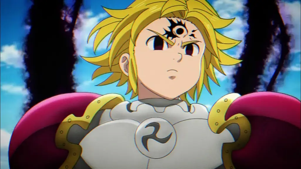 Screenshot adegan menegangkan dari Nanatsu no Taizai episode 11