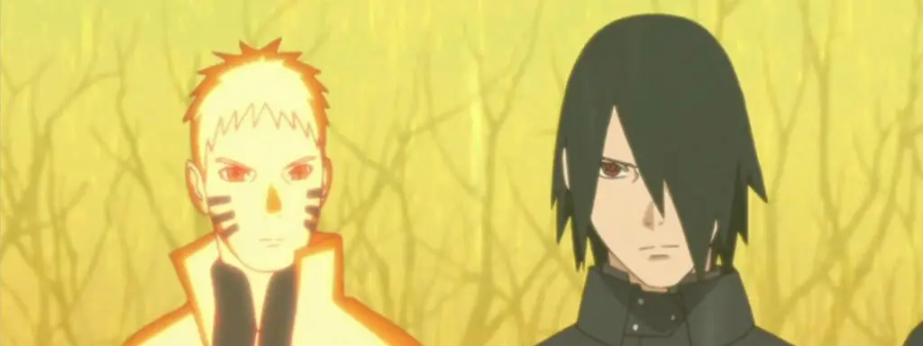 Cuplikan gambar dari episode 21 Boruto