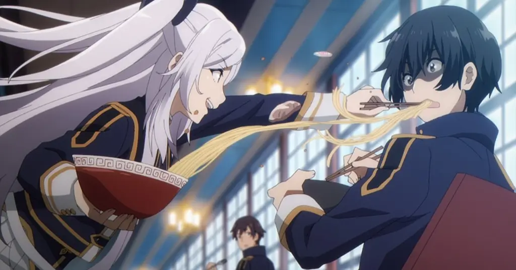 Adegan menarik dari Episode 2 Screenshot dari Kage no Jitsuryokusha ni Naritakute! Episode 2