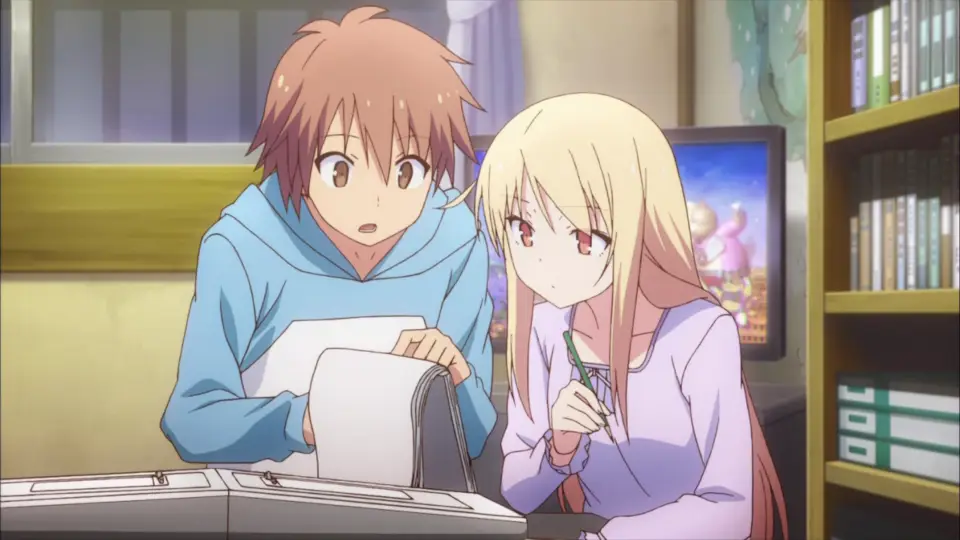 Adegan anime Sakurasou no Pet na Kanojo