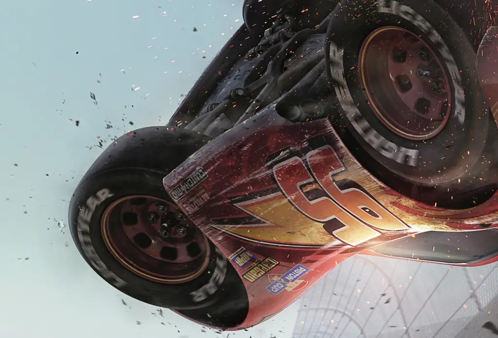 Adegan seru dari film Cars 3