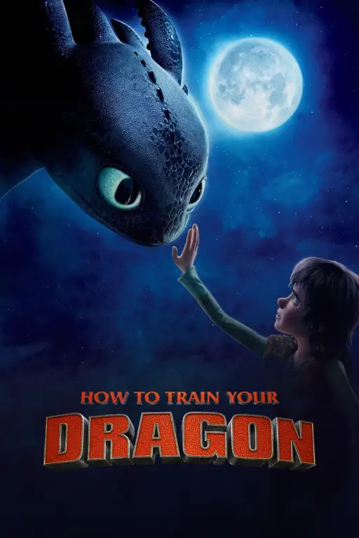 Gambar adegan film How to Train Your Dragon.