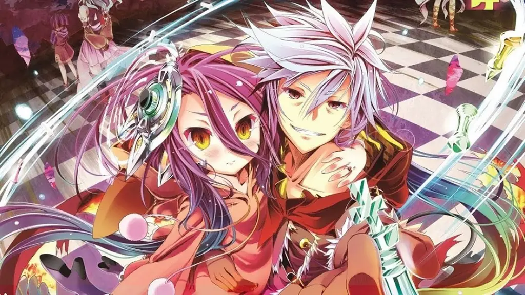 Gambar adegan anime dari No Game No Life Zero