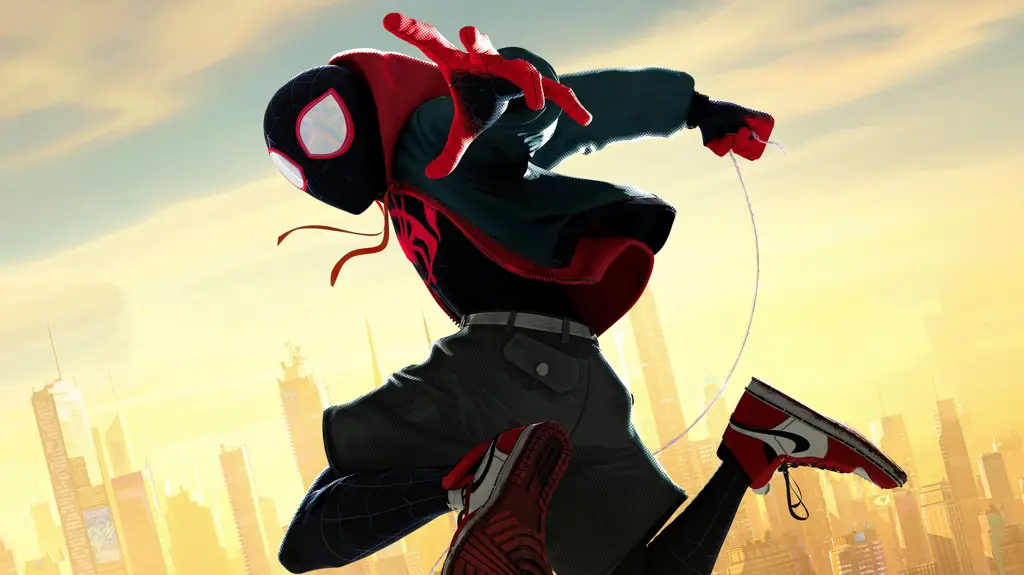 Gambar adegan film Spider-Man: Into the Spider-Verse