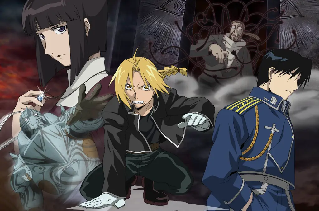 Screenshot anime Fullmetal Alchemist Brotherhood