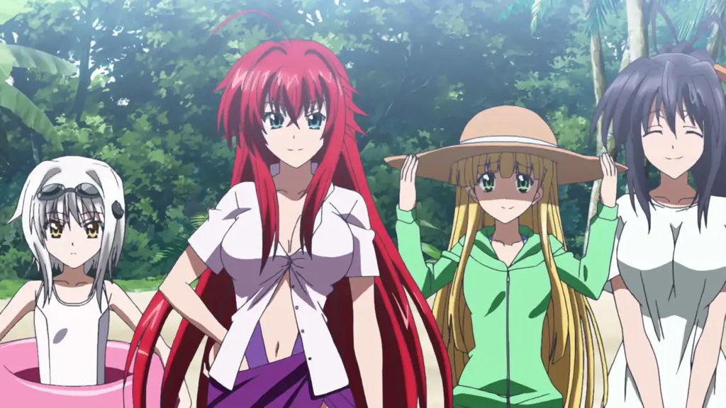 Gambar adegan anime High School DxD yang menarik