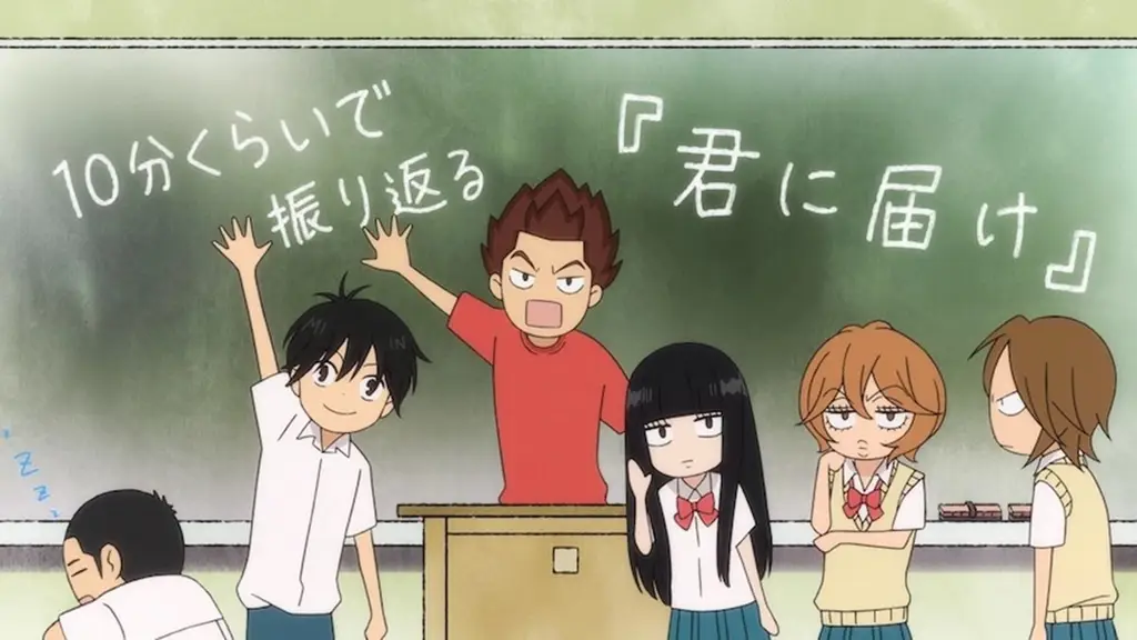 Screenshot adegan Kimi ni Todoke