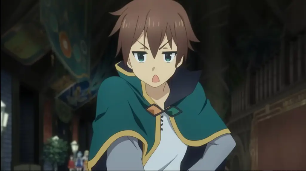 Screenshot adegan menarik dari Konosuba Season 3