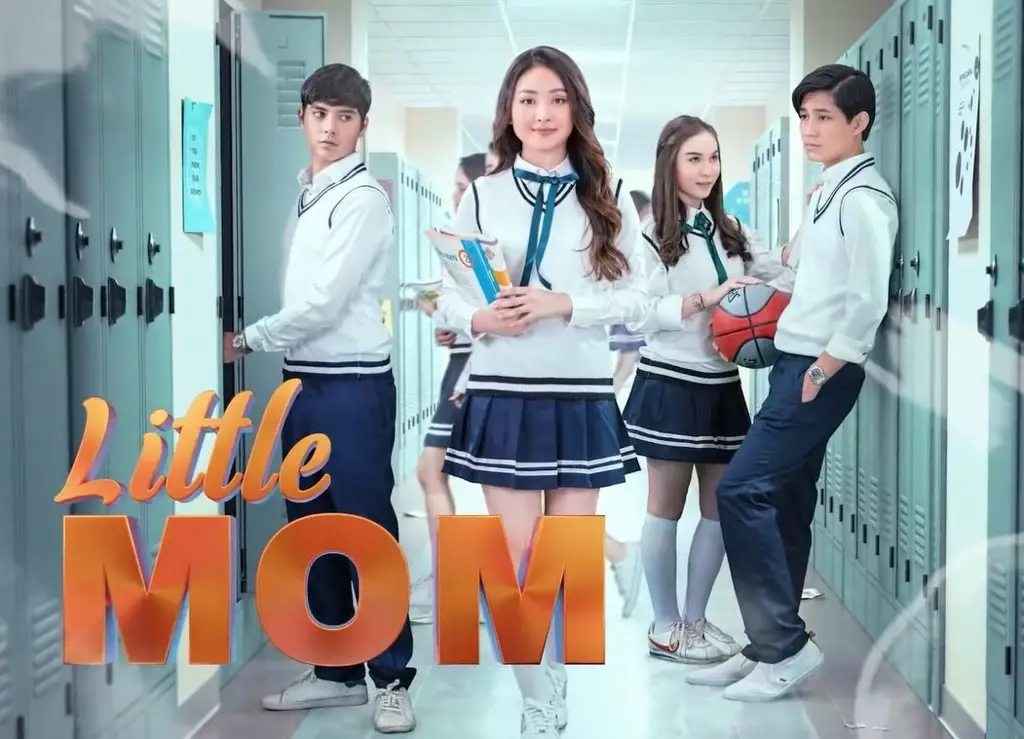 Cuplikan layar dari Little Mom episode 5