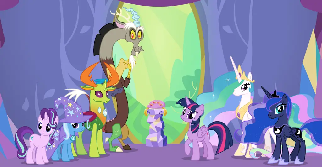 Cuplikan adegan menarik dari My Little Pony musim 7 episode 4