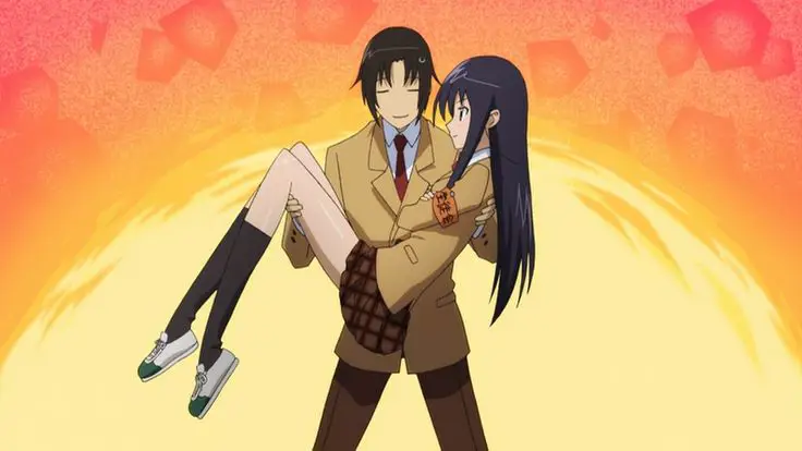 Gambar cuplikan anime Seitokai Yakuindomo