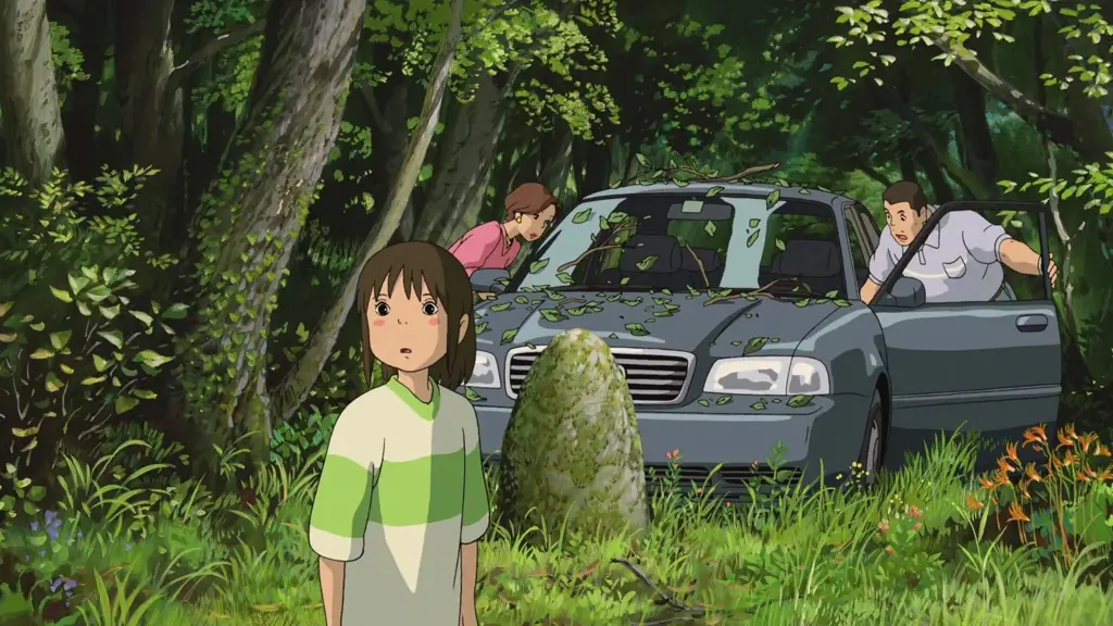 Adegan dari film animasi terkenal Studio Ghibli, Spirited Away