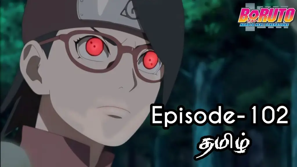 Gambar cuplikan dari Boruto episode 102