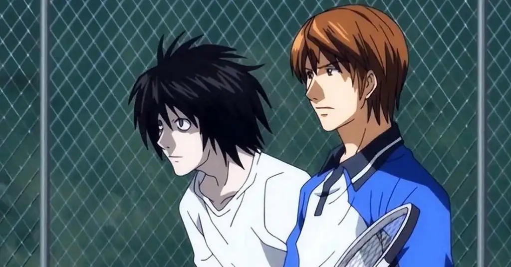 Gambar adegan penting dari Death Note episode 17