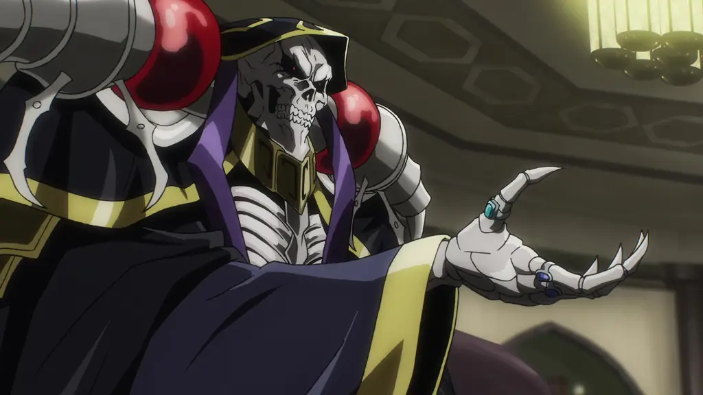 Gambar adegan menarik dari anime Overlord