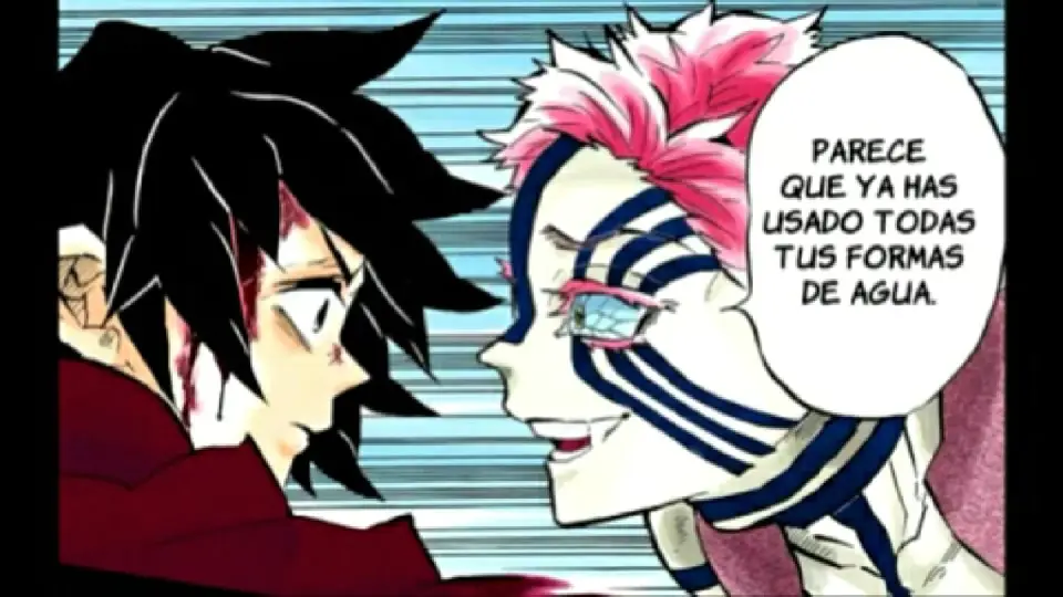Karakter anime dalam adegan dramatis