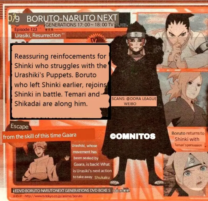 Cuplikan gambar dari Boruto episode 123