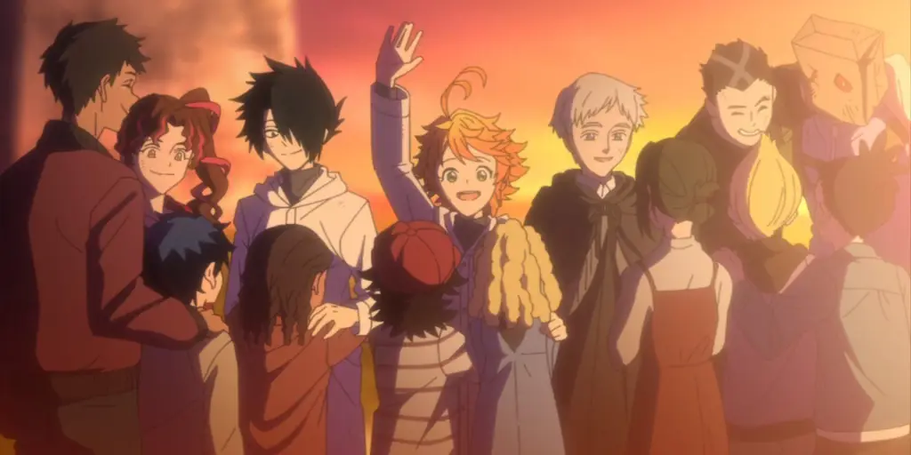 Adegan pelarian menegangkan dari The Promised Neverland