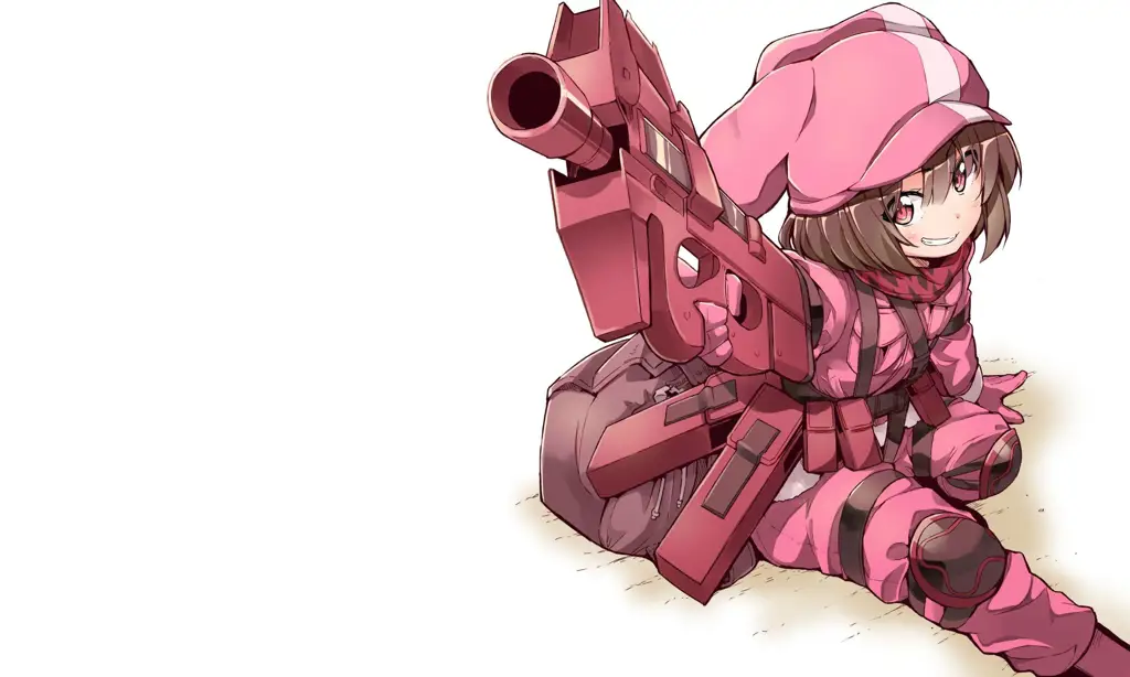 Gambar adegan turnamen di Gun Gale Online